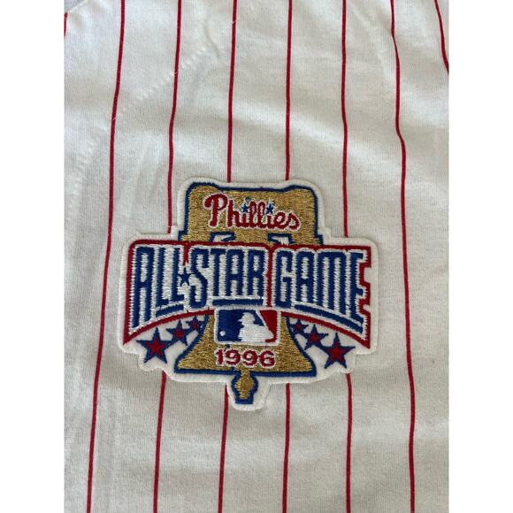 Vintage Phillies 1996 All-Star pinstripes button up shirt - Picture 7 of 11